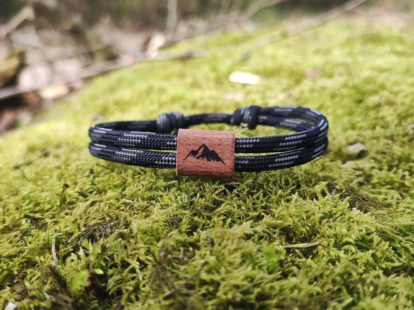 Surfbalance wooden bracelet "Mountain"