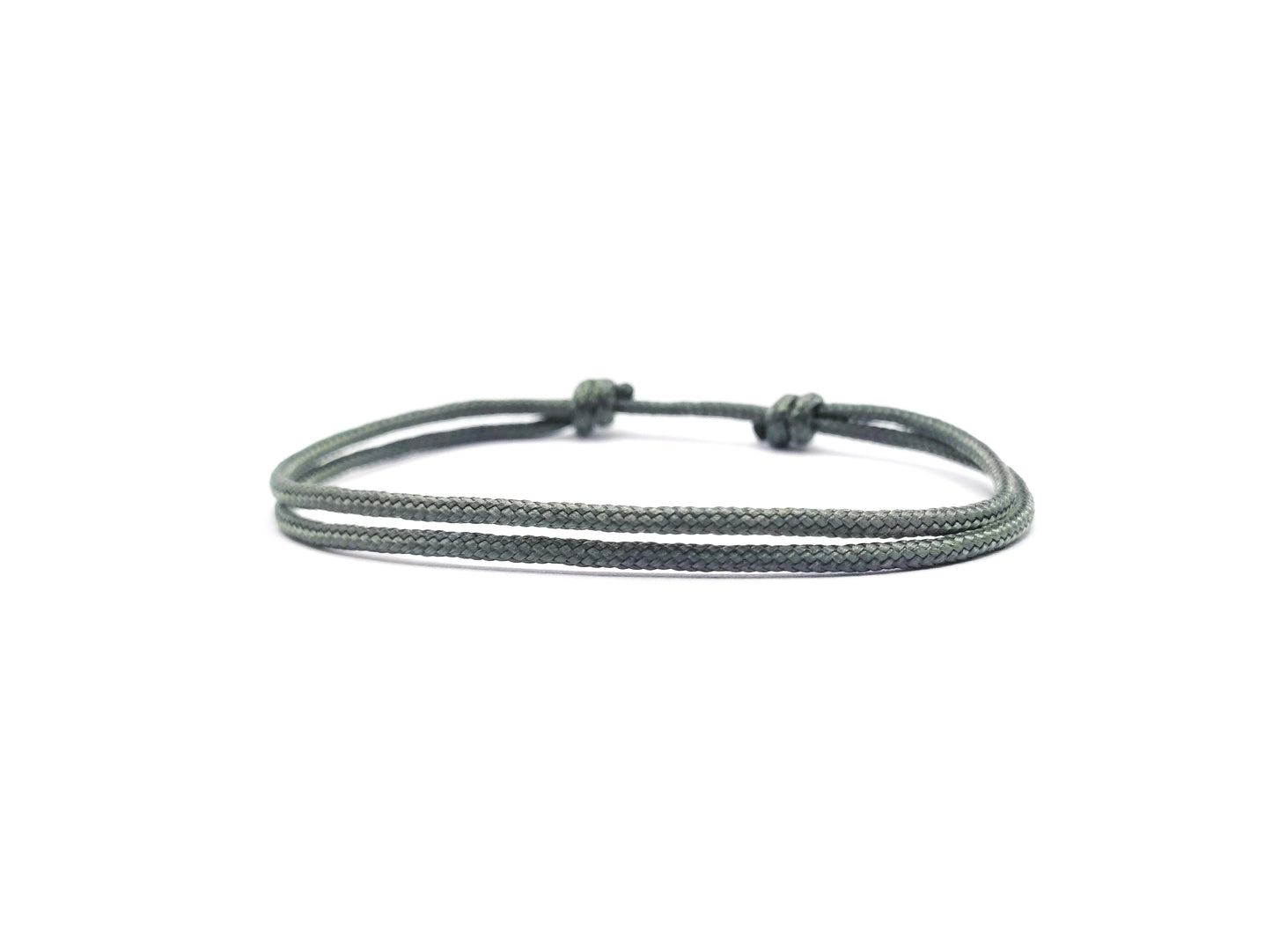 Armband "Dark Green" Segeltau 2mm