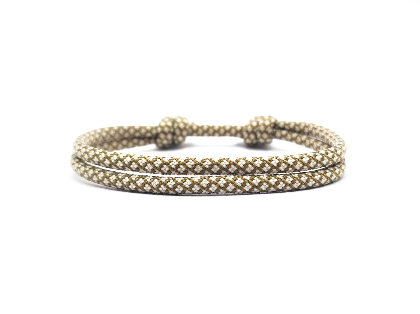Armband "Gold & Cream" Segeltau 4mm