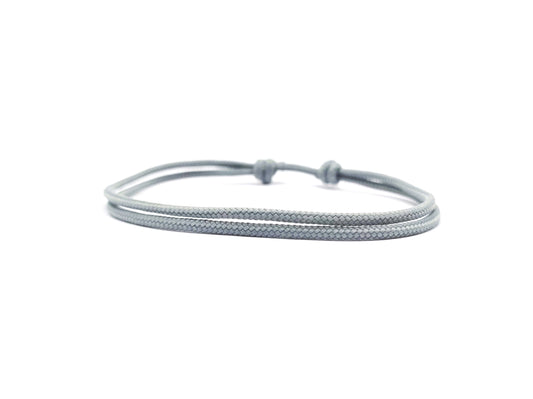 Bracelet Surfbalance "Gris" corde à voile 2mm