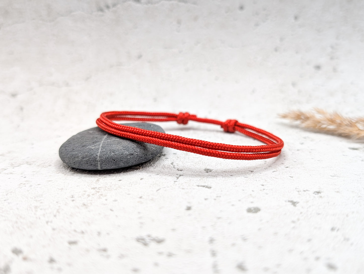 Armband "Red" Segeltau 2mm