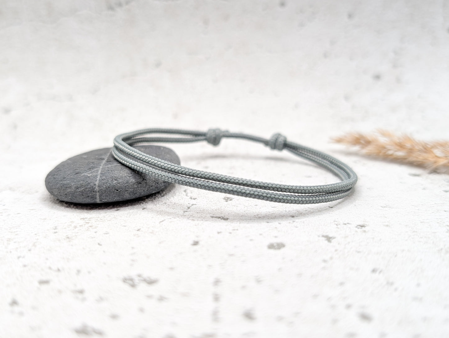 Armband "Grey" Segeltau 2mm