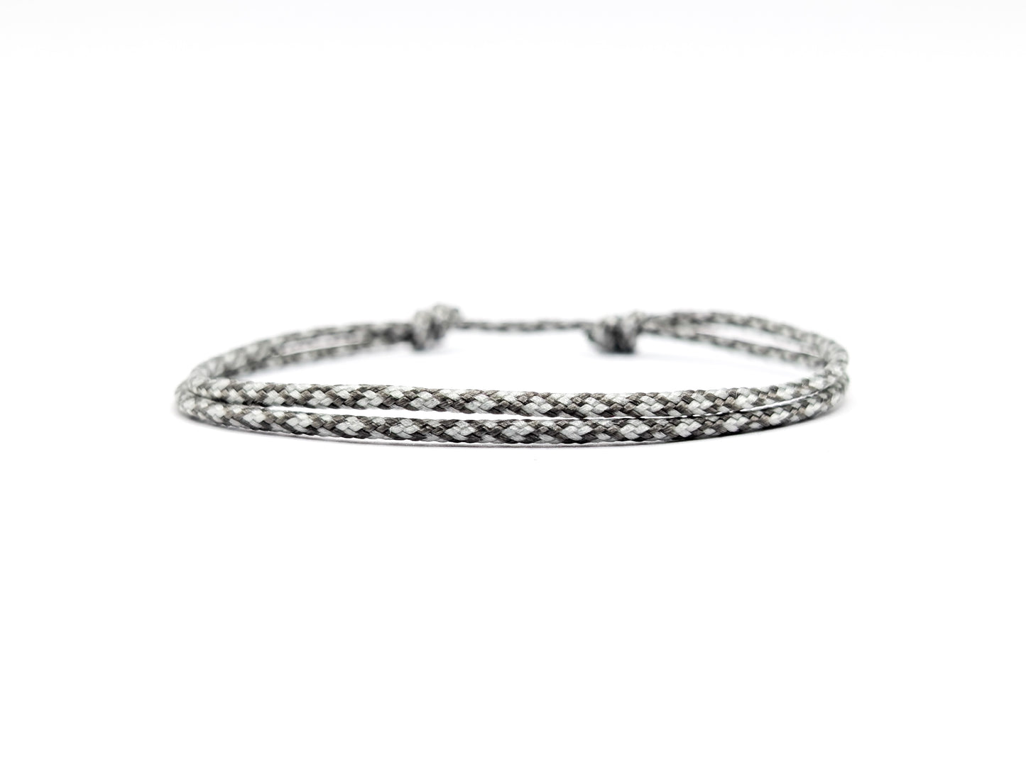 Armband "Frost Grey" Segeltau 2mm