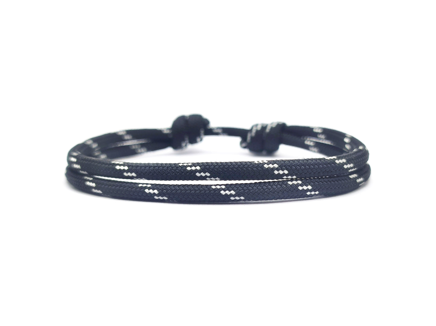 Armband "Thin White Line" Segeltau 4mm