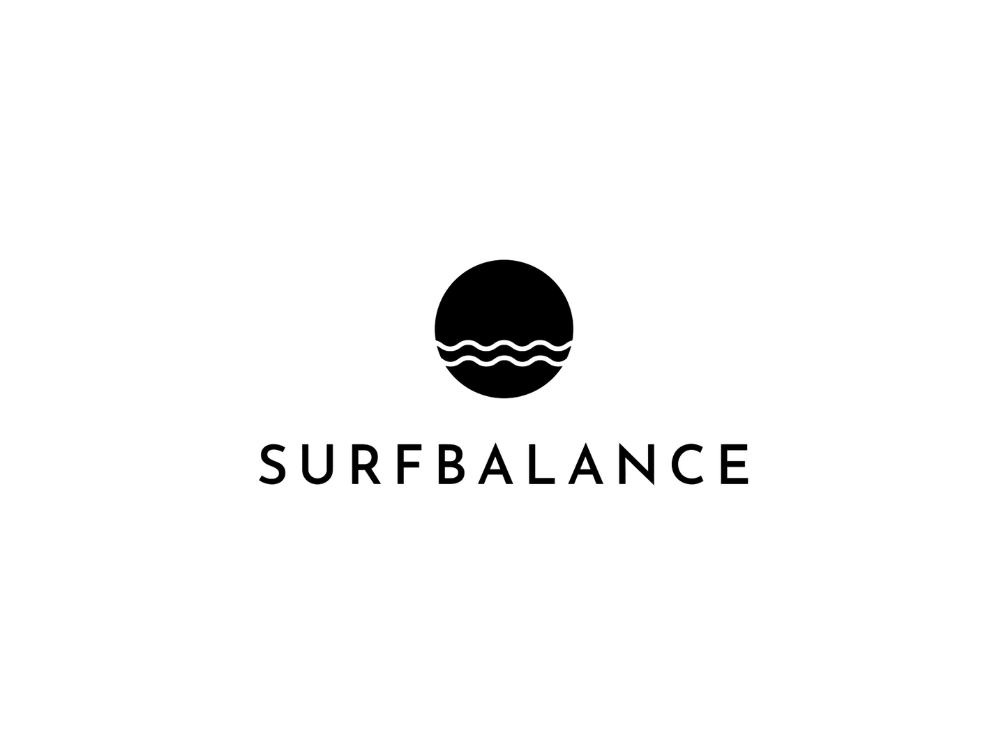 Surfbalance partner bracelet with letter bead 2mm