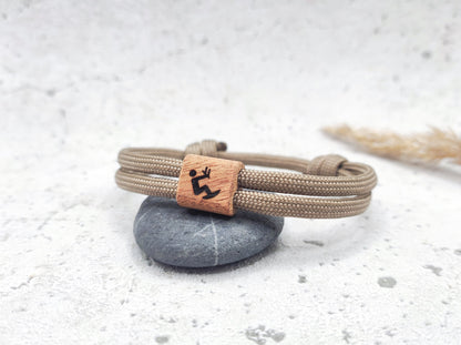 Bracelet en bois Surfbalance "Montagne"