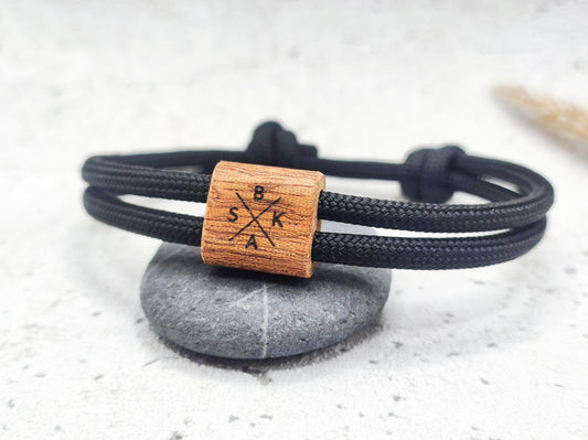 Surfbalance wooden bracelet "Mountain"