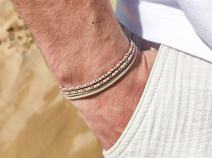 Armband "Red" Segeltau 2mm