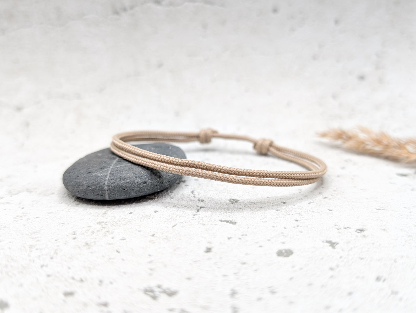 Armband "Mocca" Segeltau 2mm