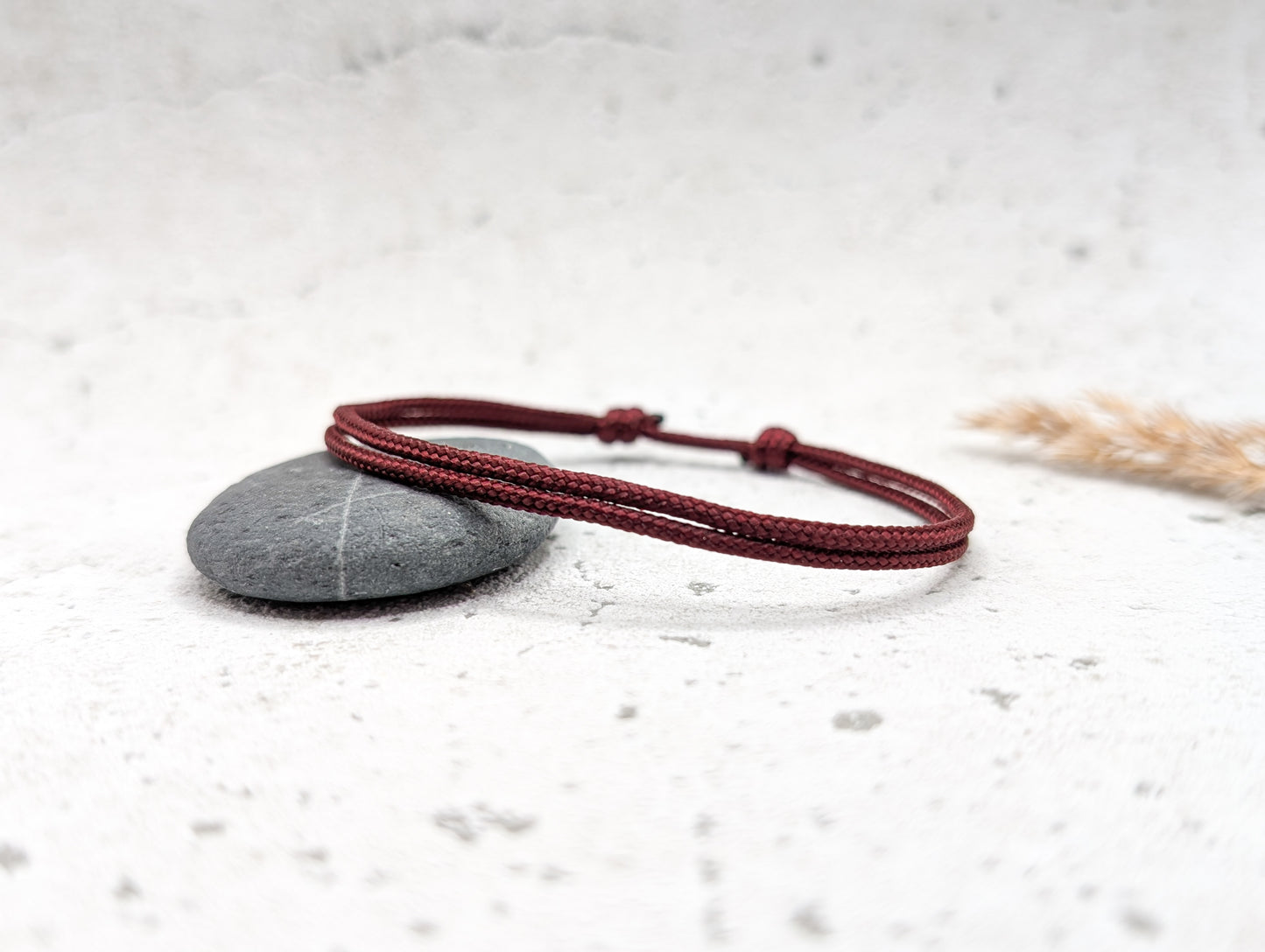 Surfbalance "Wine" bracelet sailing rope 2mm