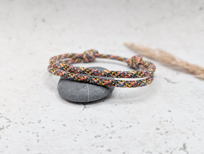 Armband "Rainbow" Segeltau 4mm