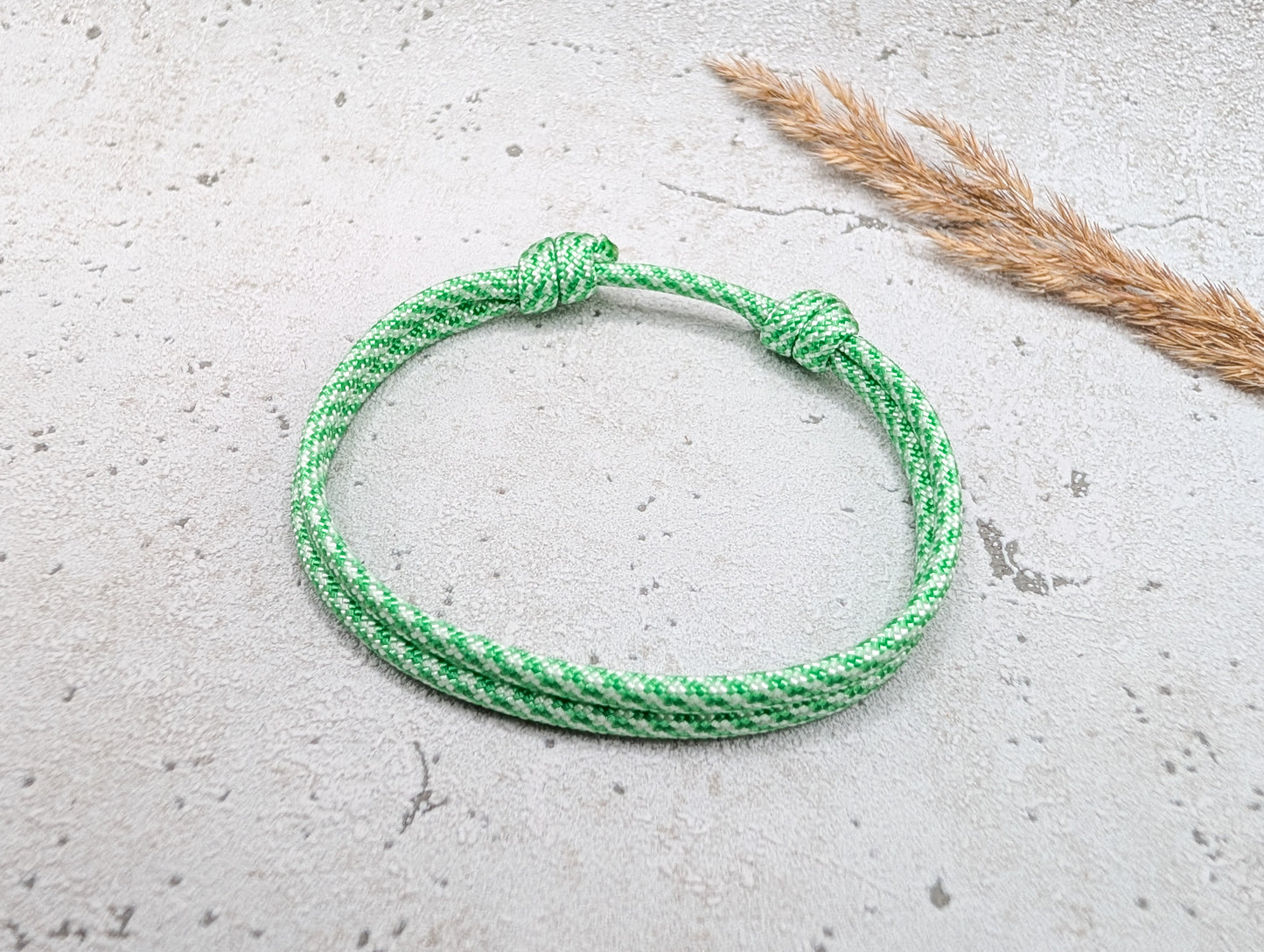 Armband "Mint Wave" Segeltau 4mm
