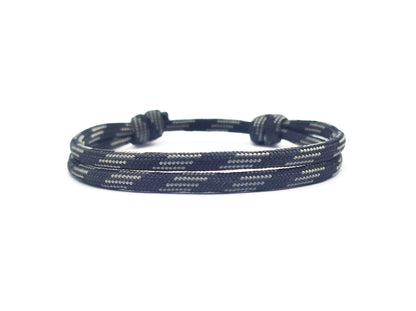 Surfbalance "Touch of Grey" Armband Segeltau 4mm