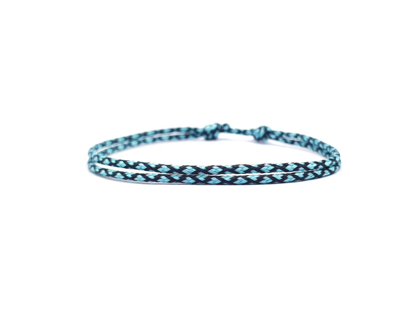 Surfbalance "Turquoise Diamonds" Armband Segeltau 2mm