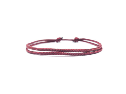 Surfbalance "Wine" bracelet sailing rope 2mm